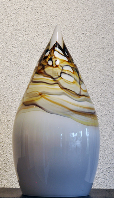 Earth, casper lamp, wit-bruin-grijs, small